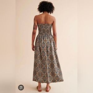 EARTHBOUND Strapless Reversible Maxi Dress